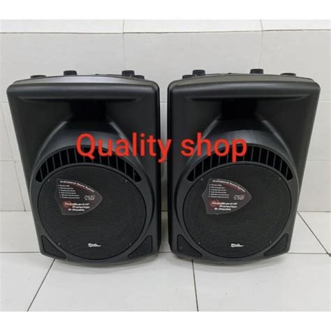 Jual Speaker Pasif Box Fiber Blackspider Inch Unit Original