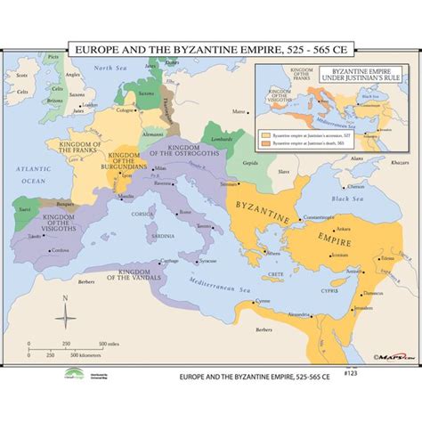 Universal Map World History Wall Maps Europe Byzantine Empire Wayfair