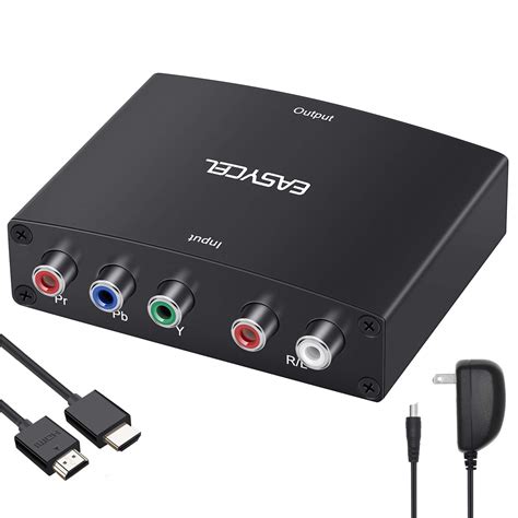 Amazon Easycel Component To Hdmi Converter With Meter Hdmi