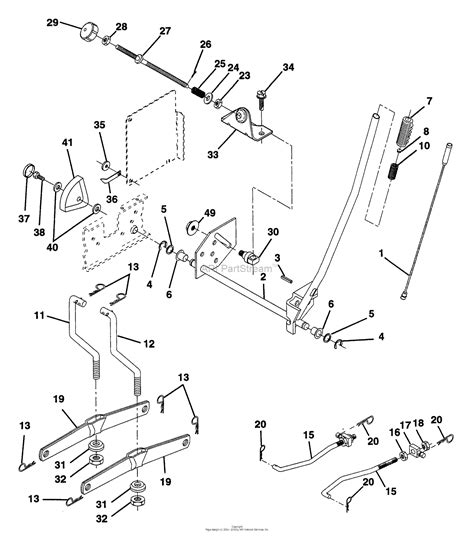 Husqvarna YTH 150 HCYTH150B 954880011 1996 01 Parts Diagram For