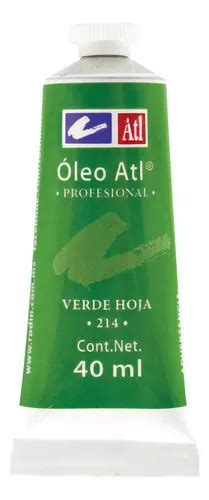 Oleo Atl T Tubo De Ml Color A Escoger Pintura Color Verde Hoja