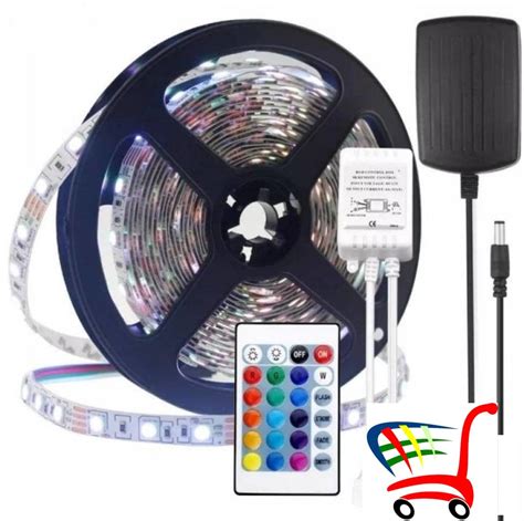 Led Traka Sa Daljinskim RGB 16 Boja 5m Led Traka Sa Daljinskim RGB 16