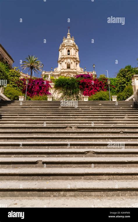 Cathedral Duomo Di San Giorgio Baroque Modica Monti Iblei Val Di