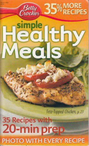 Betty Crocker Simple Healthy Meals March Betty