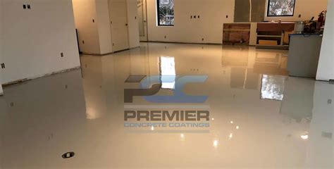 Solid Color Epoxy Floor Columbus Oh Flooring Contractors