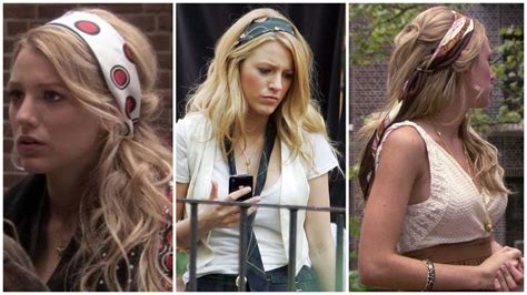 Gossip Girl ‘s Serena Shpwing Off Her Effortless Hair Style Using Luxury Scarfs Effortless