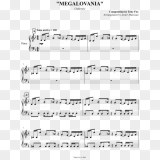 Beginner Megalovania Piano Sheet Music With Letters Onvacationswall