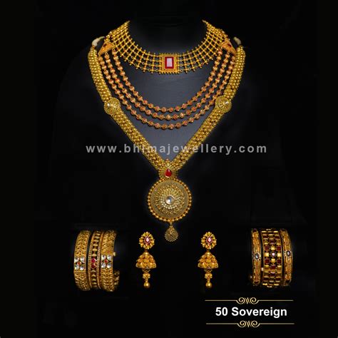 50 Pavan Gold Set Bhima Jewellers Wedding Collections Online