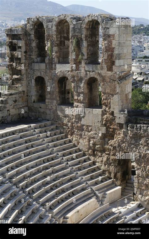 Odeon of Herodes Atticus Stock Photo - Alamy