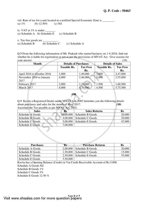 Direct And Indirect Taxation 2017 2018 Bcom Idol Correspondence 3rd