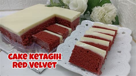 Cake Ketagih Red Velvet Enak Lembut Bahan Ekonomis Takaran Sendok