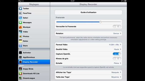 Tuto Filmer Votre Cran D Iphone D Ipad Et D Ipod Avec Display