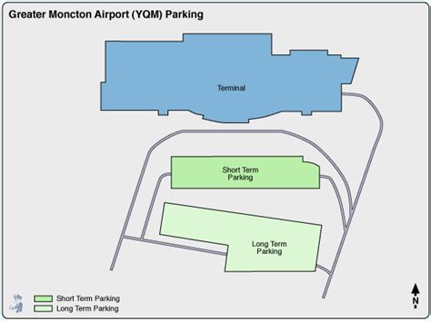 Greater Moncton Airport Parking | YQM Airport Long Term Parking Rates & Map