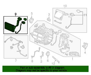 Tr A Core Sub Assembly Heater Honda Civic