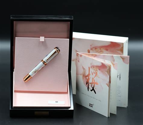 Montblanc Limited Edition Sakura Xxx Stylo Plume Catawiki