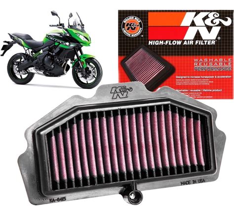 Filtro Ar K N Kn Kawasaki Versys 650 2015 2016 2017 2018 Mercado Livre