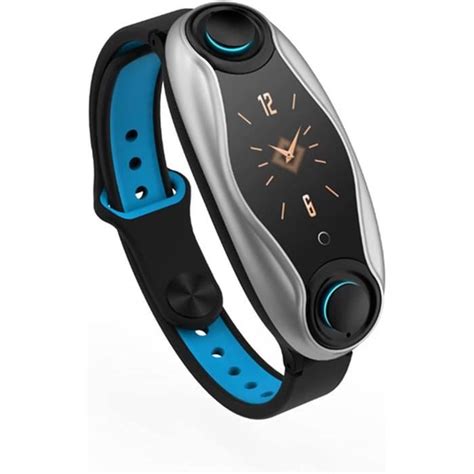 Montre Connectée 2 En 1 Avec Écouteurs Bluetooth Sans Fil Étanche Ip67