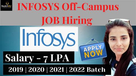 Infosys Off Campus Drive 2022 2021 2020 2019 Recruitment 2021