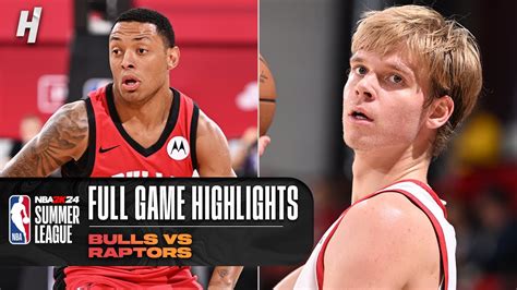 Chicago Bulls Vs Toronto Raptors Full Game Highlights July 7 2023