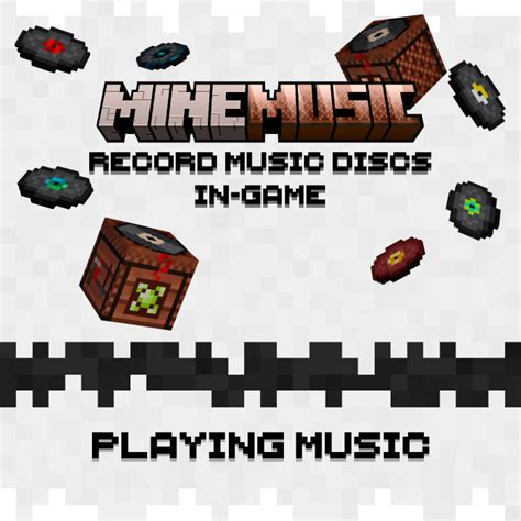 MineMusic Custom Music Discs Minecraft Addon