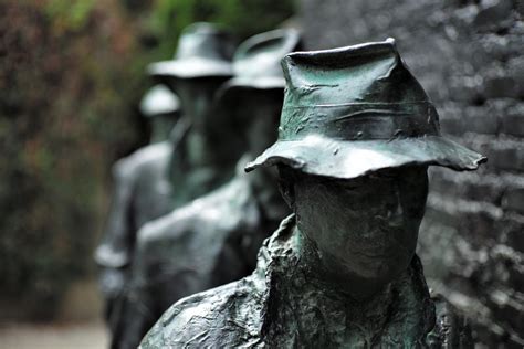 Depression Breadline Sculpture By George Segal In Bronze G Flickr