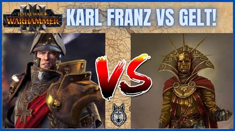 Total War Warhammer 3 Karl Franz Vs Balthasar Gelt Legendary Lord