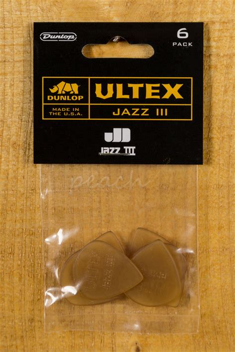 Jim Dunlop Ultex Jazz III 6 Pack