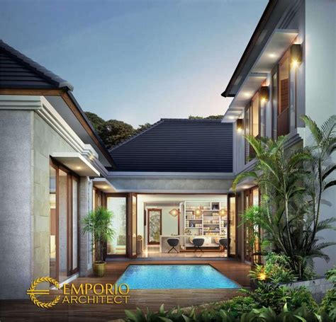 desain rumah kecil konsep villa victoria mackay