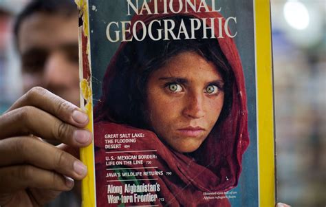 National Geographic Green Eyed Afghan Girl Arrested