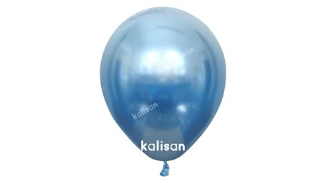 Mirror Krom Balon Mavi Kalisan Balon