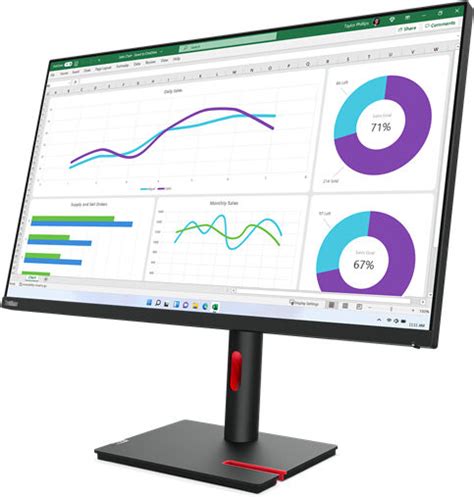 Lenovo Thinkvision T P D Gat Uk X Ips Hz Usb