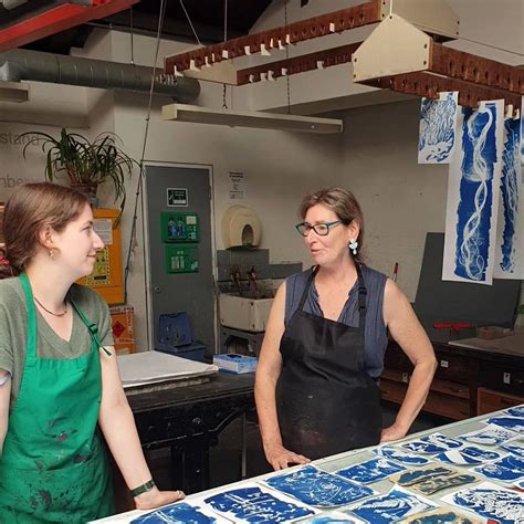 Cyanotype Printmaking With Flax Belfast Print Workshop