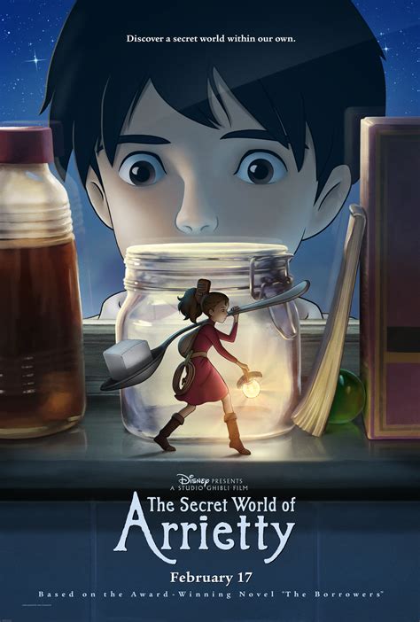 THE SECRET WORLD OF ARRIETTY Official Trailer, Poster And 3 Images - We ...