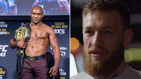 Conor Mcgregor Reacts To Kamaru Usman Defending His Ufc Welterweight Title