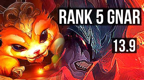 GNAR Vs AATROX TOP Rank 5 Gnar 2 1 7 1 4M Mastery 400 Games