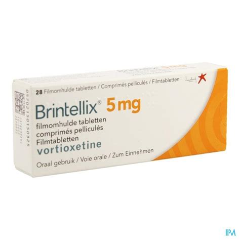 BRINTELLIX 5MG FILMOMH TABL 28 X 5MG Apotheek Thiels