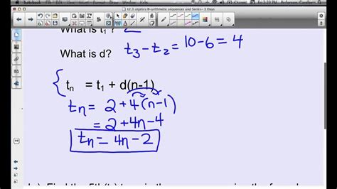 Using The Explicit Formula In Arithmetic Sequence Youtube