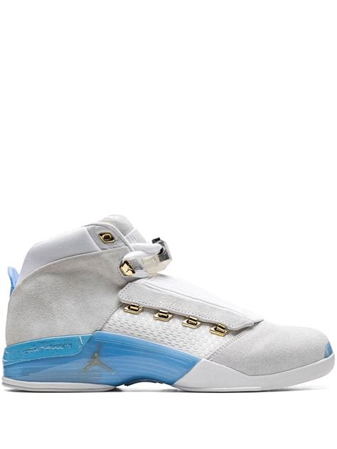 Jordan Air 17 Retro High-top Sneakers In White | ModeSens