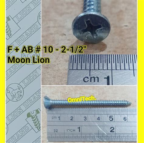 Jual Sekrup Tap Tapping Screw Fab Fh X Kepala Rata Obeng Plus