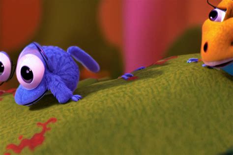 KREA AI - disney pixar's a bug's life, cgi caterpillar color...