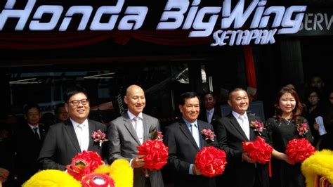 1st Honda Bigwing Outlet Opens In Setapak Edpixs