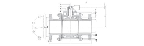 PN25 TS9809 DN 125 Doğalgaz Vanası FLANŞ PATENT DİRSEK BUHAR VANASI