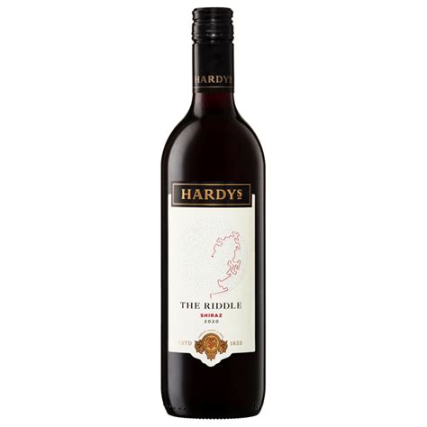 Buy Hardys Riddle Shiraz 750ml Paramount Liquor