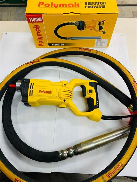 Pmcv M Polymak Concrete Vibrator Heavy Duty With Mtr Needle At