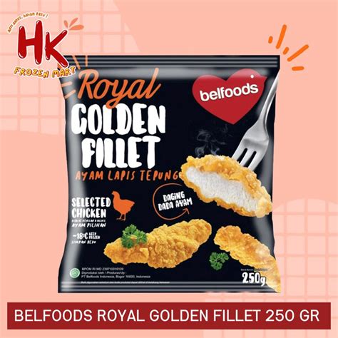 Jual Belfoods Royal Golden Fillet 250gr Ayam Goreng Tepung Karage