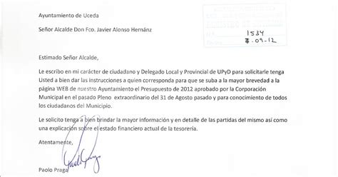 Ejemplo De Carta Solicitud De Presupuesto Pdf Porn Sex Picture