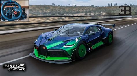 Bugatti Divo Forza Horizon 5 Logitech G29 Gameplay Youtube