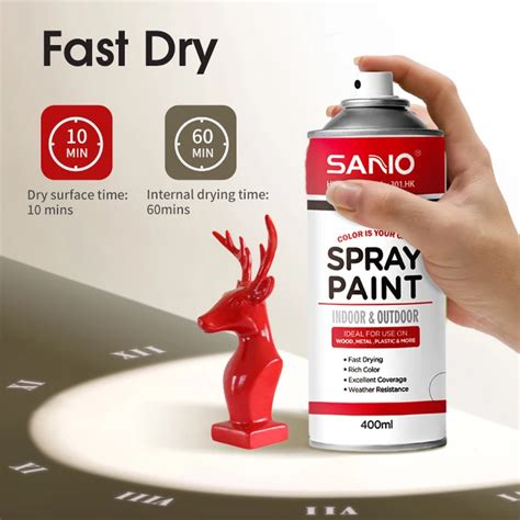 Sanvo 400ml Oem Wholesaler Graffiti High Gloss Multi Purpose Color