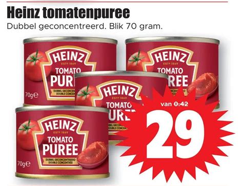 Heinz Tomatenpuree Aanbieding Bij Dirk