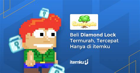 Jual Beli Lock Diamond Lock Growtopia Termurah Itemku